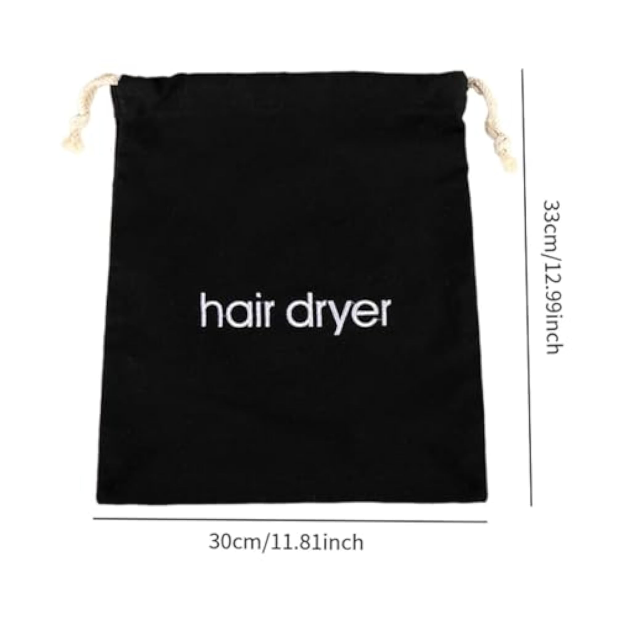 Hairdryer Storage Bag Dustproof Draw Bag for Travel